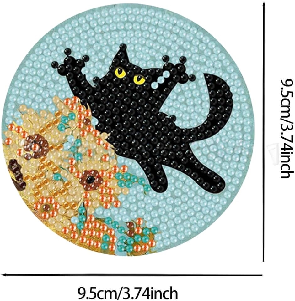 Astartia ダイヤモンドアート コースター キット DIY ダイヤモンド