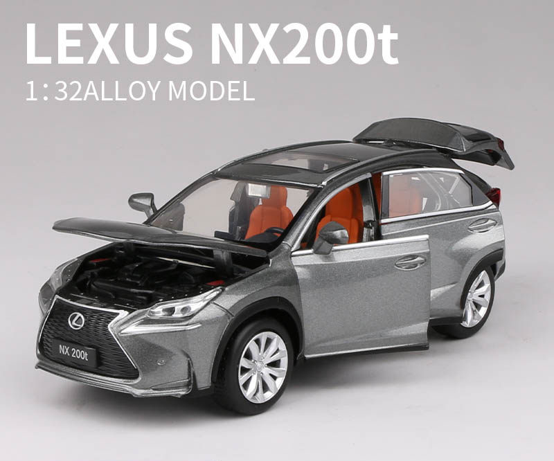 W202224レクサス NX200tスポーツ ミニカー 1:32スケール lexus 黒
