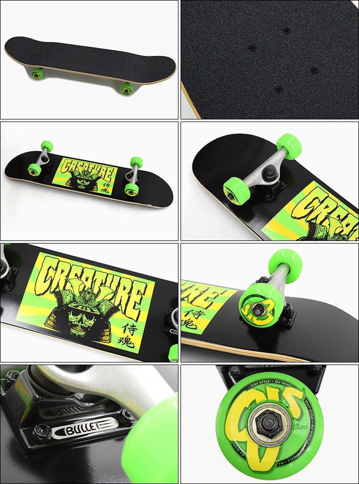 CREATURE（クリーチャー） スケボー スケートボード コンプリート