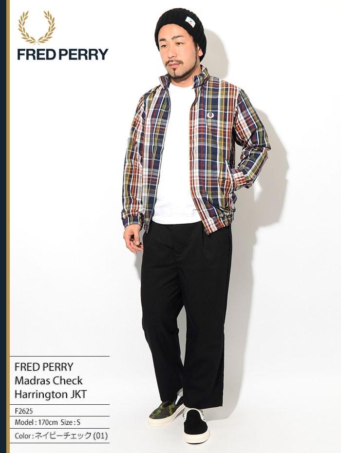 FRED PERRY（フレッドペリー） ジャケット メンズ マドラス チェック