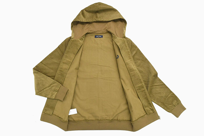 FRED PERRY（フレッドペリー） ジャケット メンズ コード フーデッド