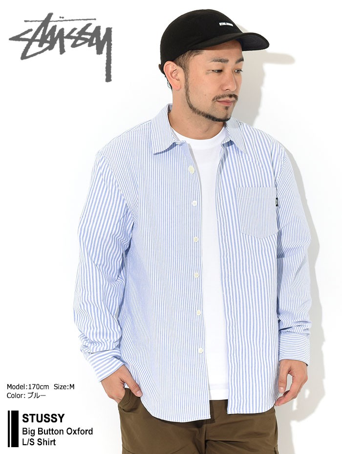 STUSSY（ステューシー） シャツ 長袖 メンズ Big Button Oxford
