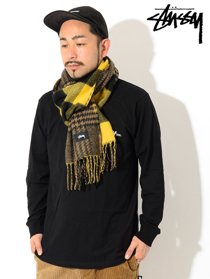 STUSSY（ステューシー） マフラー メンズ HO19 Double Faced Wool