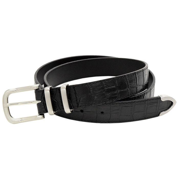 STUSSY（ステューシー） ベルト メンズ Gator Leather Dress ( stussy