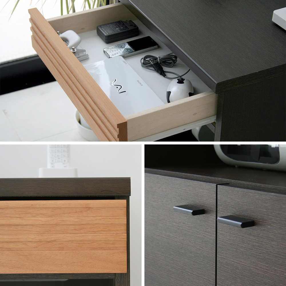 GART（ガルト） FAX台 電話台 おしゃれ 北欧 収納 ファックス台 幅50