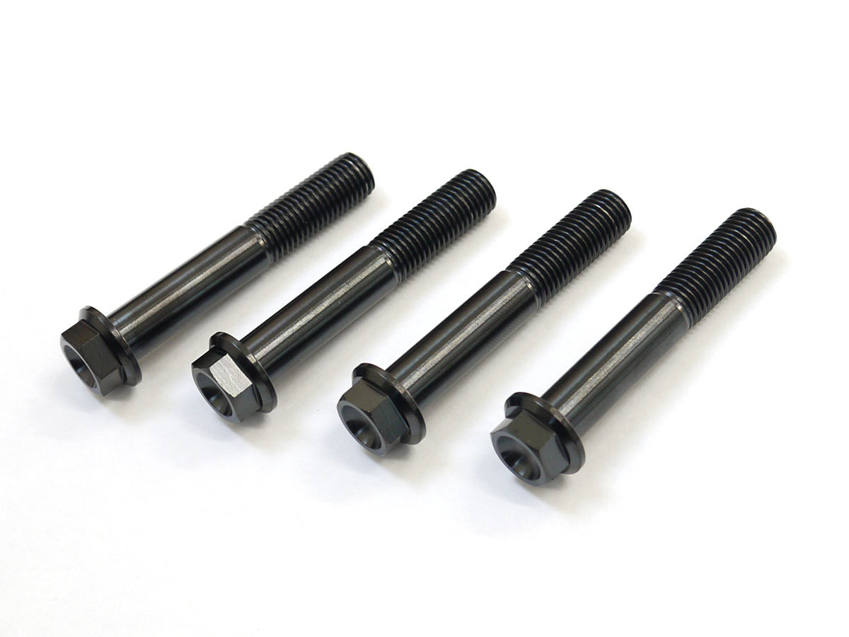 ZX-10R 16-用64チタン製フロントキャリパーマウントボルト4本セット