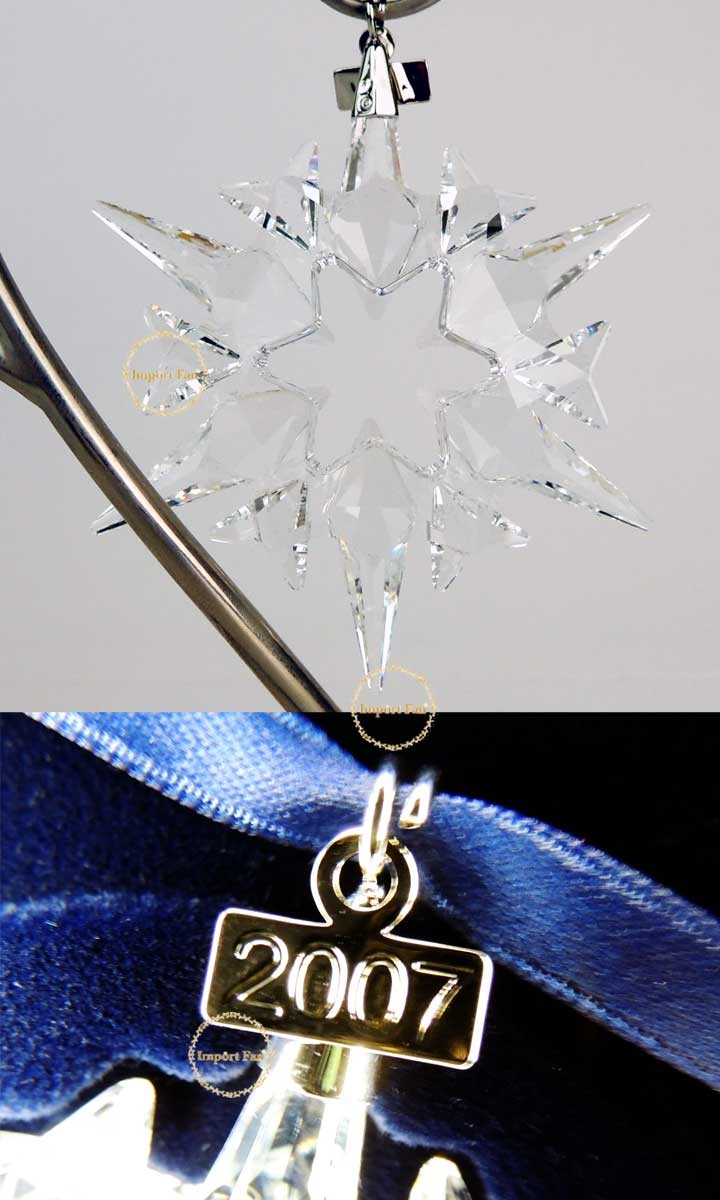 SWAROVSKI（スワロフスキー） 2007年 限定 スノーフレーク クリスマス