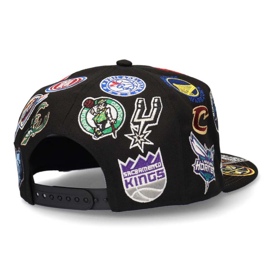 NEW ERA（ニューエラ） 9FIFTY NBA チームロゴ オールオーバー