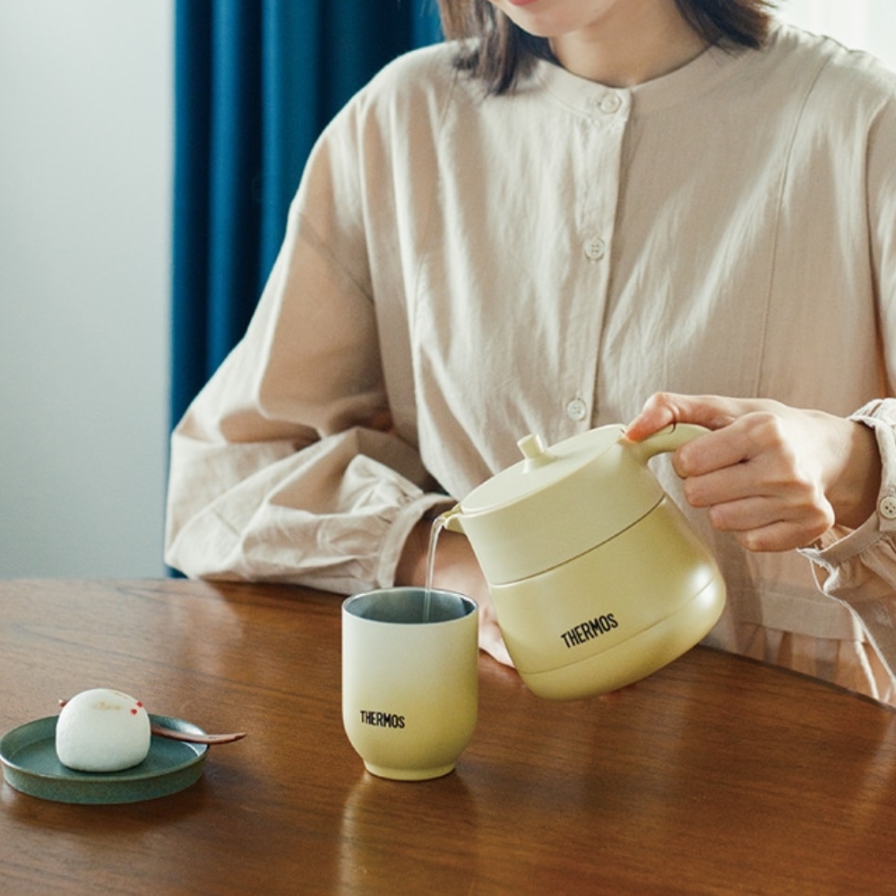 THERMOS（サーモス） 湯呑み型 食洗機対応 真空断熱カップ 保温保冷