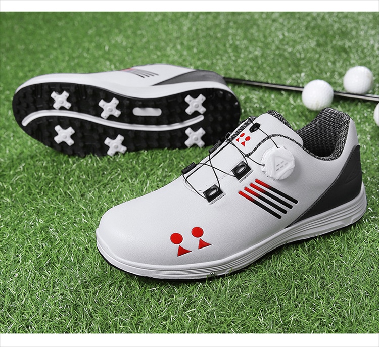 ゴルフシューズ ダイヤル式 BOA スパイクレス スニーカータイプ 歩き