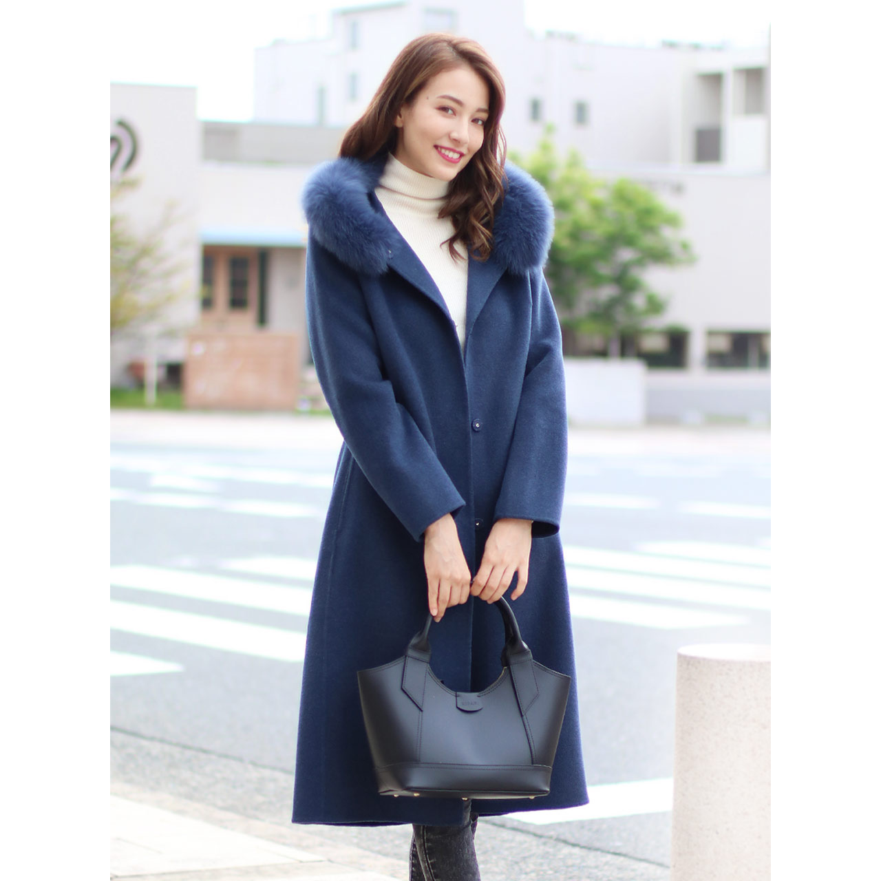 Filomo（フィローモ） [10%offクーポン]カシミヤ 混 ロング コート