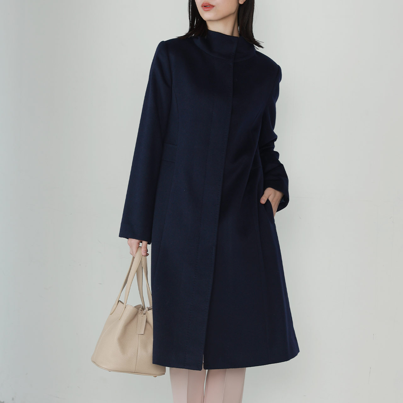 Filomo（フィローモ） コート レディース きれいめ ロング スタンド