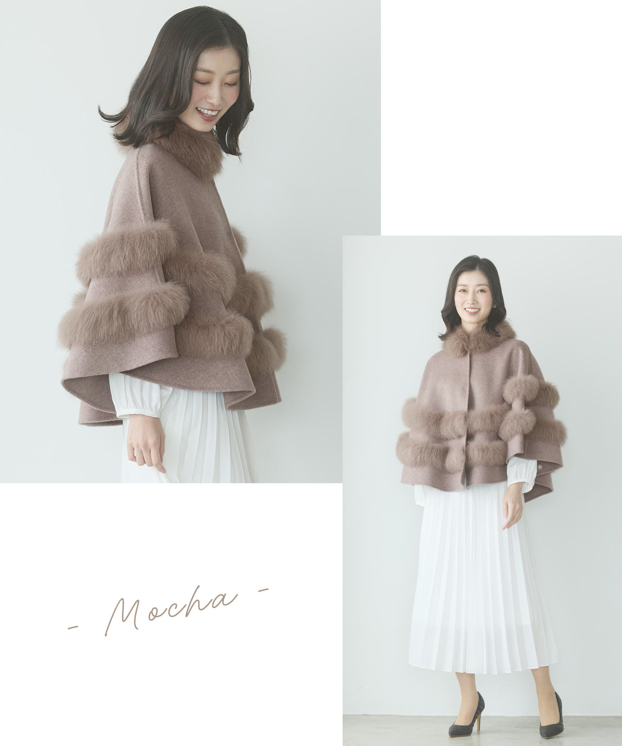 Filomo（フィローモ） [10%offクーポン]ケープ コート カシミヤ