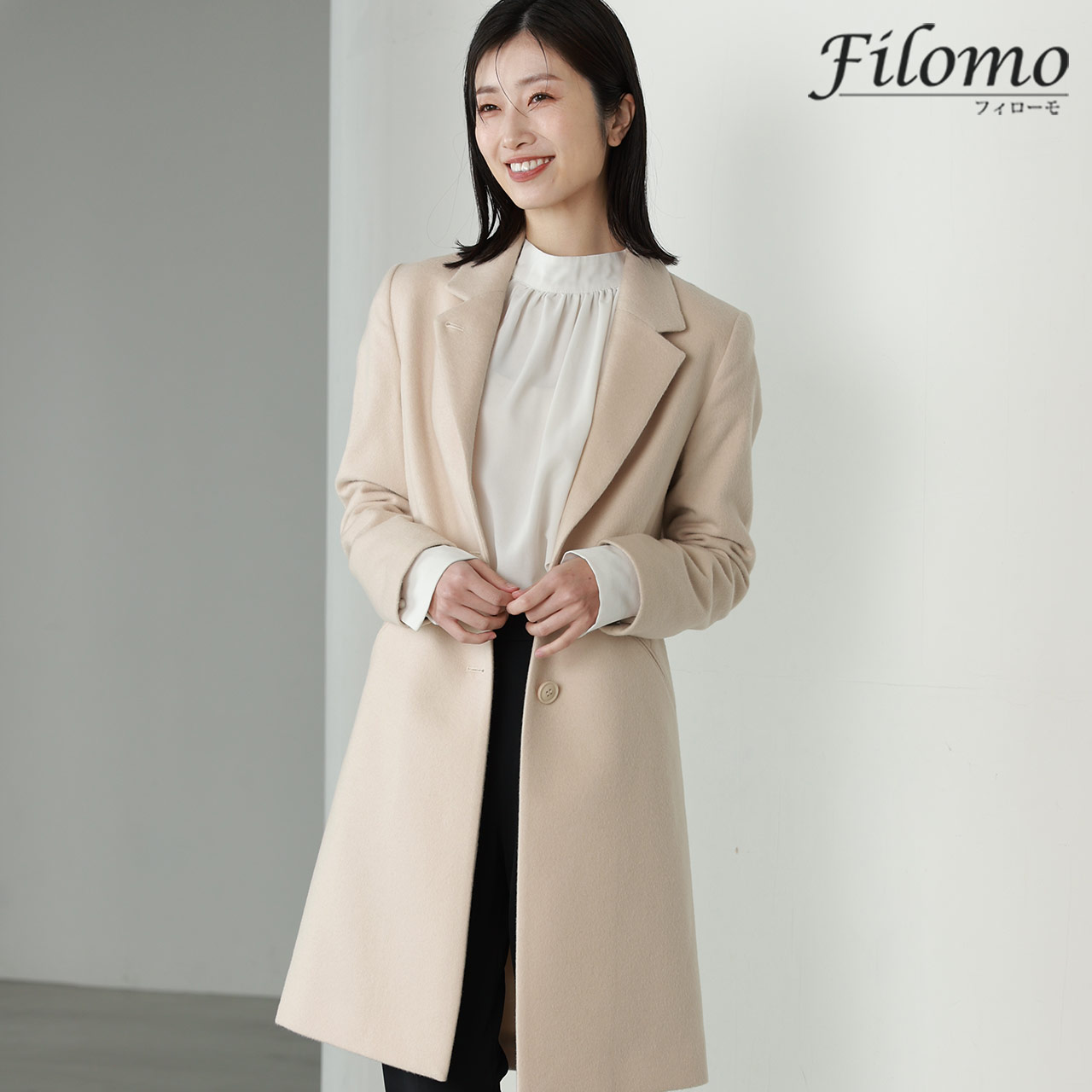 sankyo shokai（三京商会） 毛皮 コート ロシアン ブロードテール