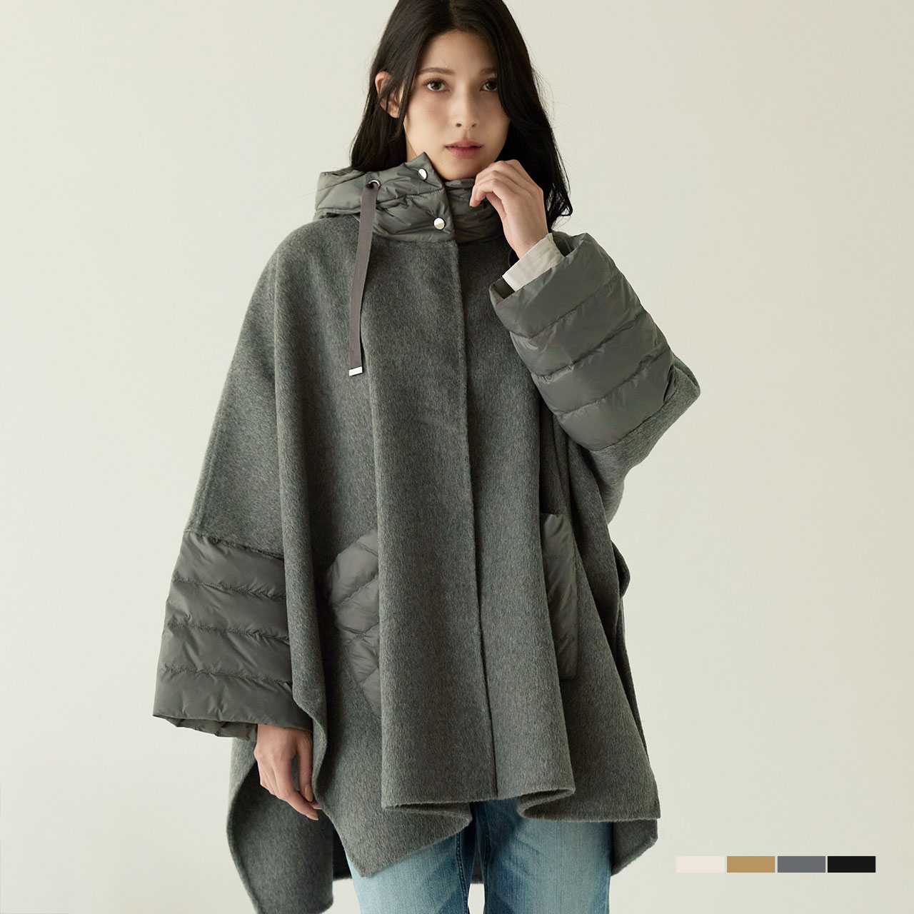 sankyo shokai（三京商会） ポンチョ ケープポンチョ フード付き