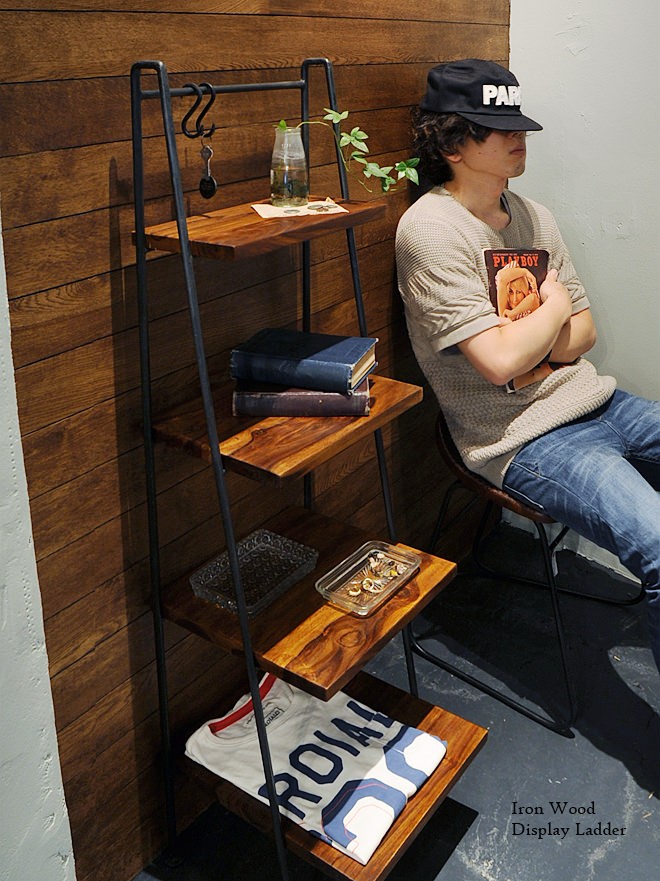 オープンシェルフ 木製 おしゃれ オープンラック ディスプレイ レトロ