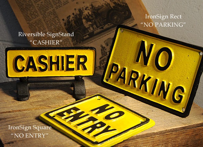 アイアン サイン おしゃれ パーキング 看板 レトロ アンティーク調