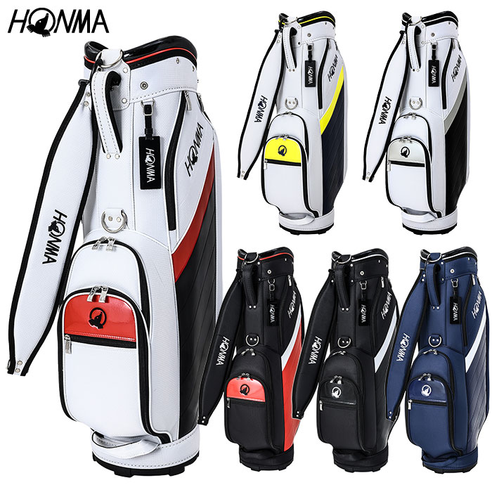HONMA キャディバッグ 黒白ピンク 美品 楽天市場】キャディバッグ