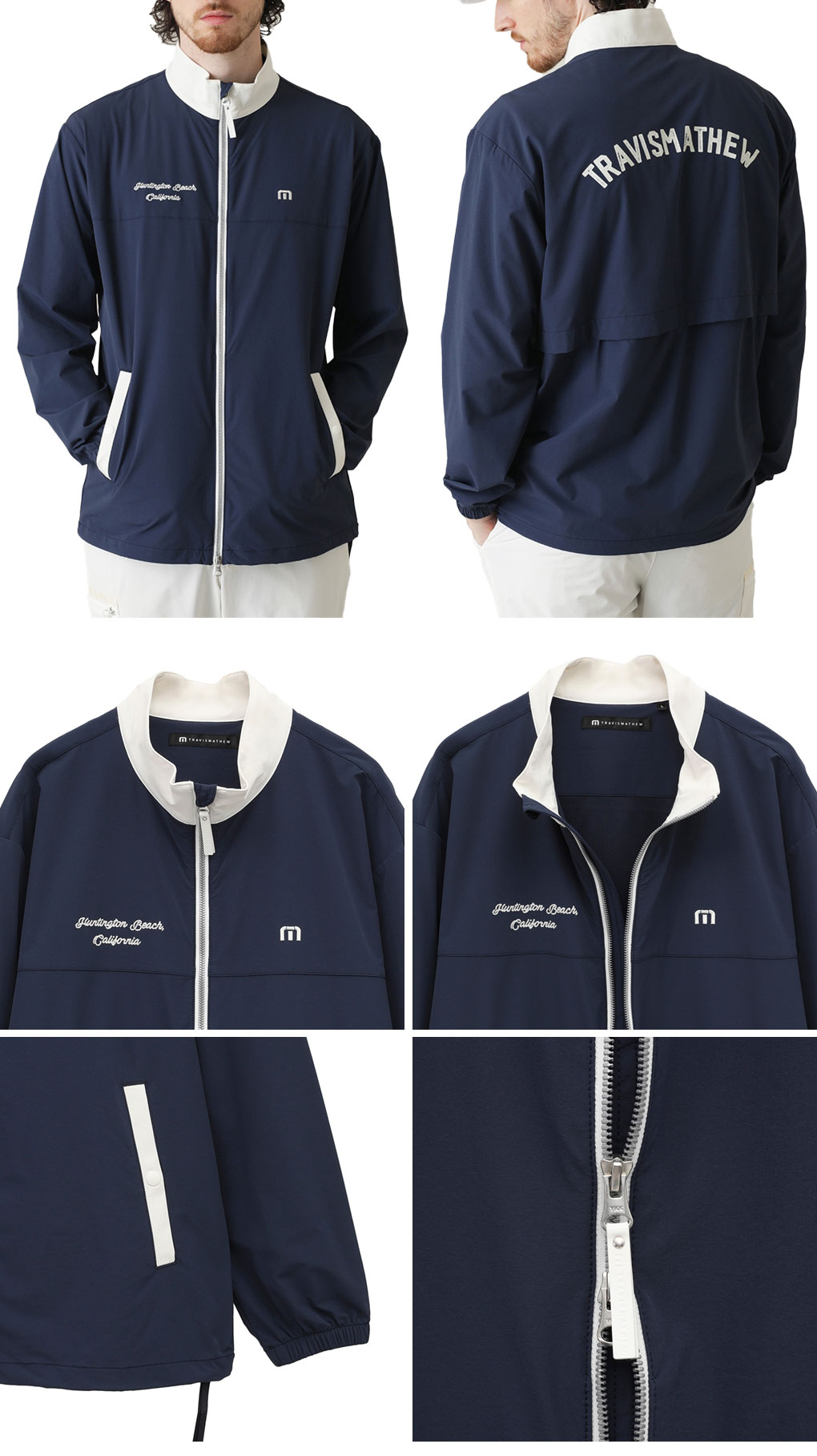 トラヴィスマシュー スタンドカラー ジップジャケット 7AL002 メンズ