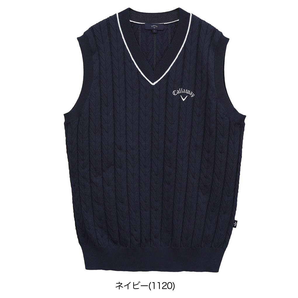 キャロウェイ中綿ベスト ネイビー大きい 3Lサイズ メンズ Callaway