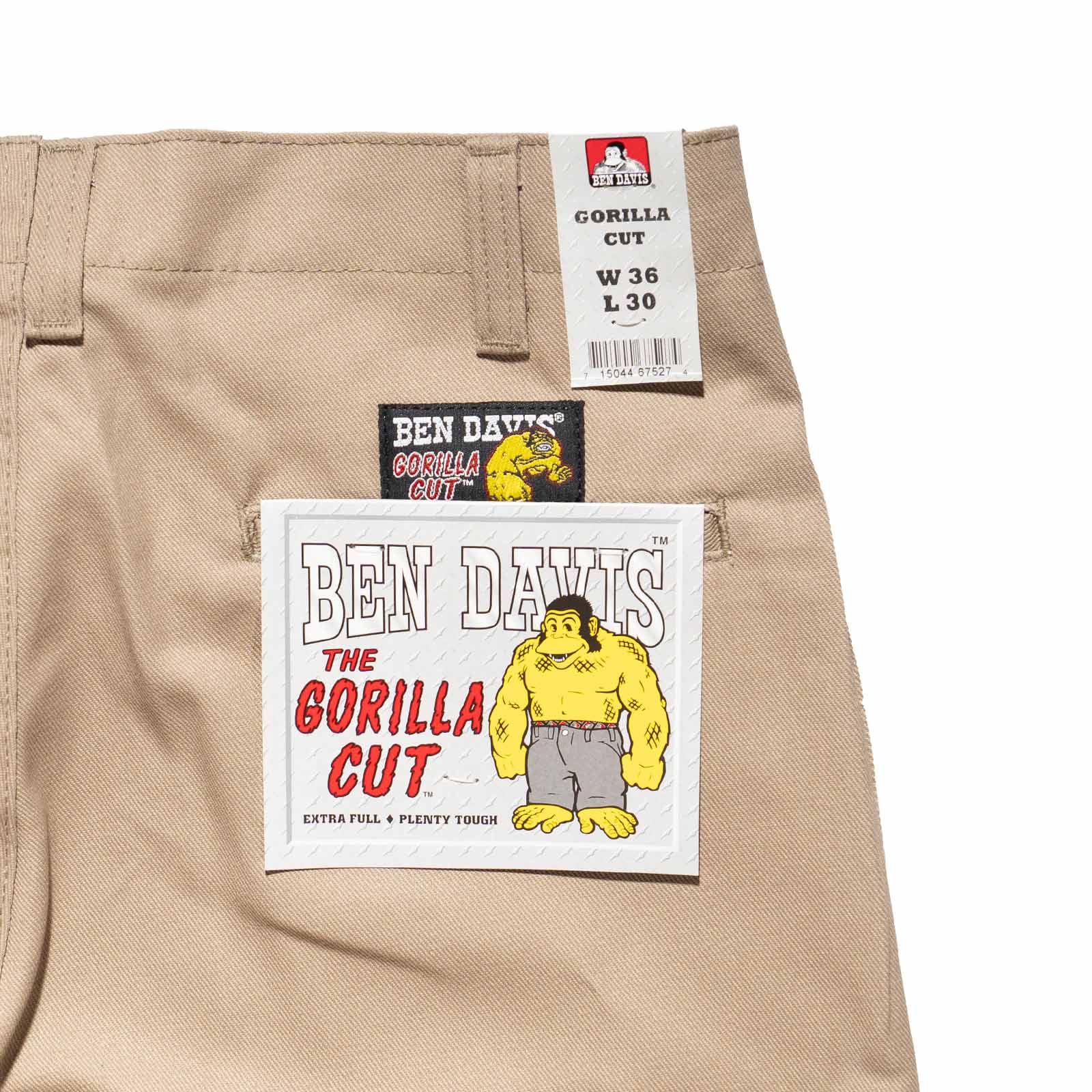 BEN DAVIS（ベンデイビス） ゴリラカットパンツ ｜ メンズ 30-42