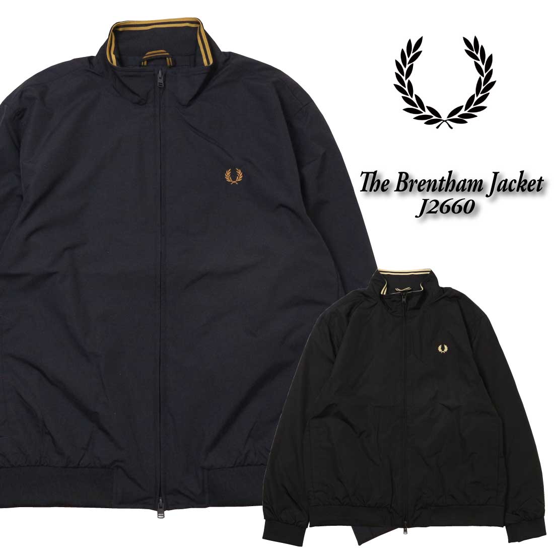 FRED PERRY（フレッドペリー） ジップアップジャケット J2660 The