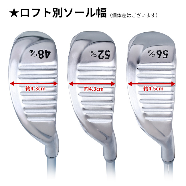 チッパーウェッジ チッパー メンズ 左 右 アプローチ ミス軽減 ワイド