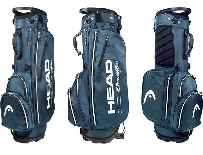 スタンドキャディバッグ 数量限定販売 HEAD by POWERBILT 9型（9インチ