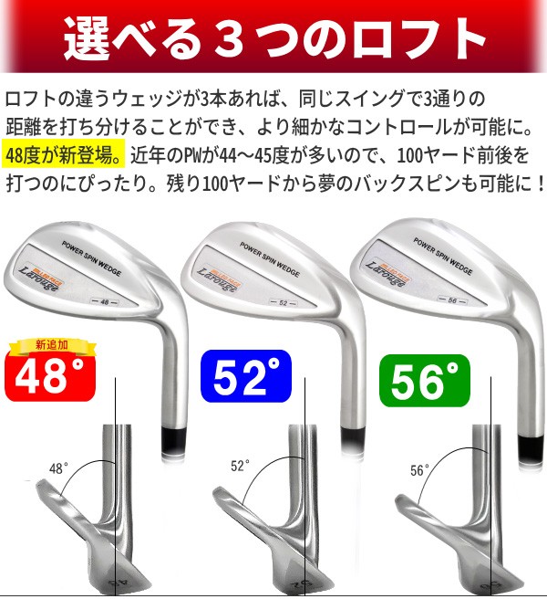 ベルベット・ローデンバーグ ウェッジ 3本セット （GW／AW／SW