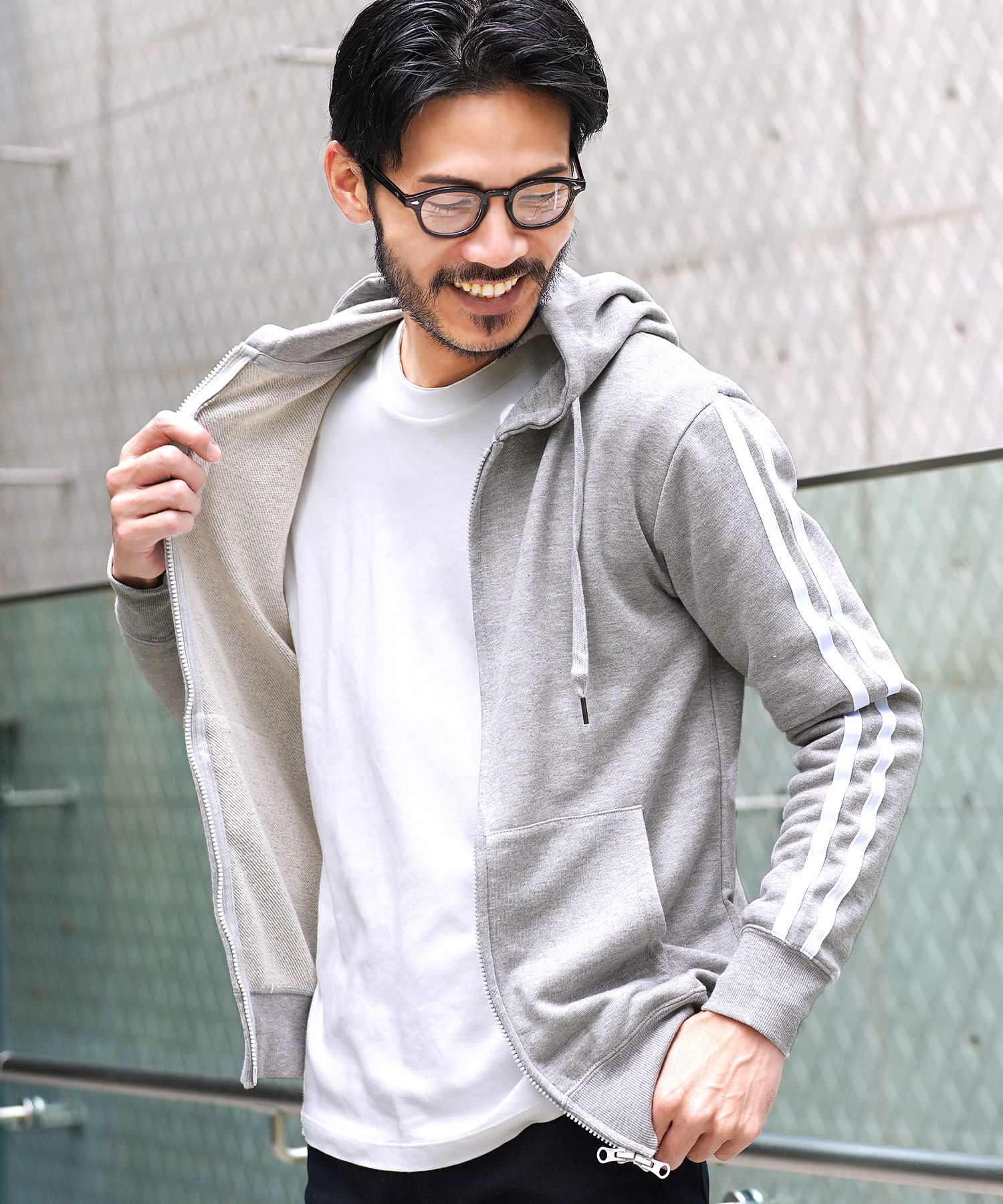 roshell（ロシェル） パーカー メンズ トップス ジップアップパーカー