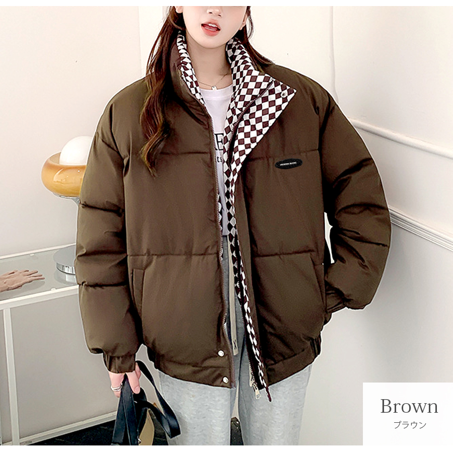 ダウン アウター ブルゾン ダウンジャケット コート ショート丈