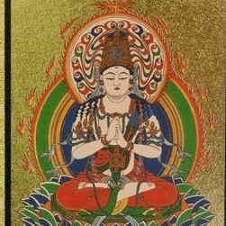 なーむくまちゃん工房 メール便可 掛け軸 オリジナル掛軸 真言宗 20代