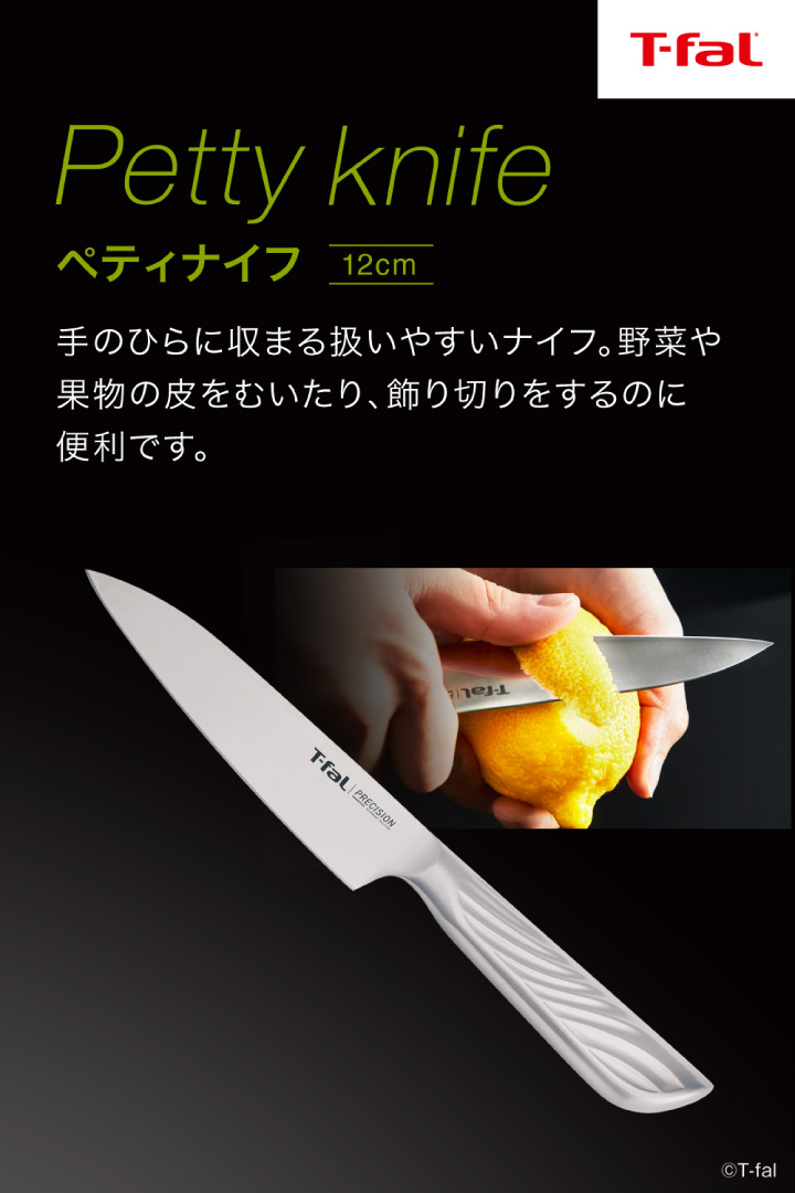 T-fal（ティファール） プレシジョン ペティナイフ 12cm K27709 T-fal