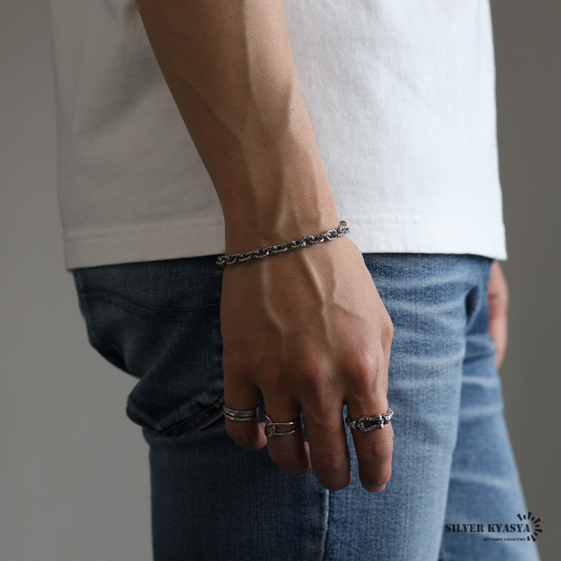 DAIRIKU 19aw 燻加工 ブレスレット DAIRIKU 19aw 燻加工 ブレスレット