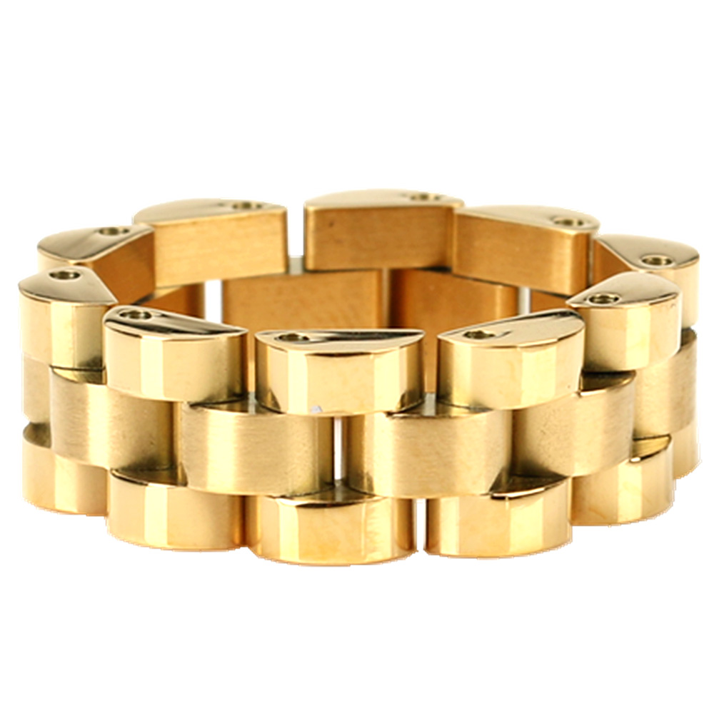 ステンレス リング チェーン ベルト メタルバンド チェーンリング