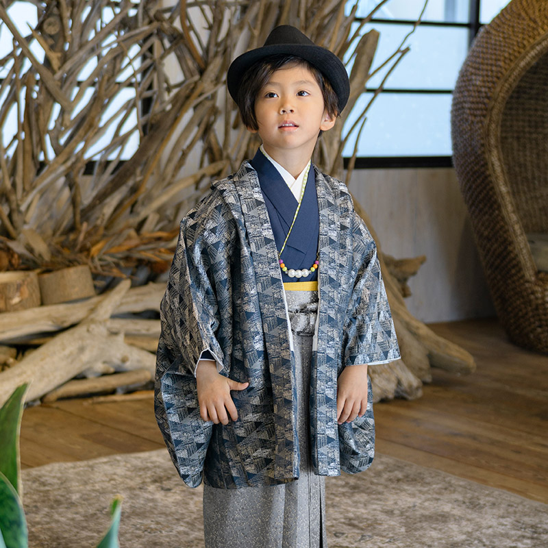 七五三 男の子 着物 フルセット 3歳 5歳 数5歳 7歳 羽織 袴 オリジナル