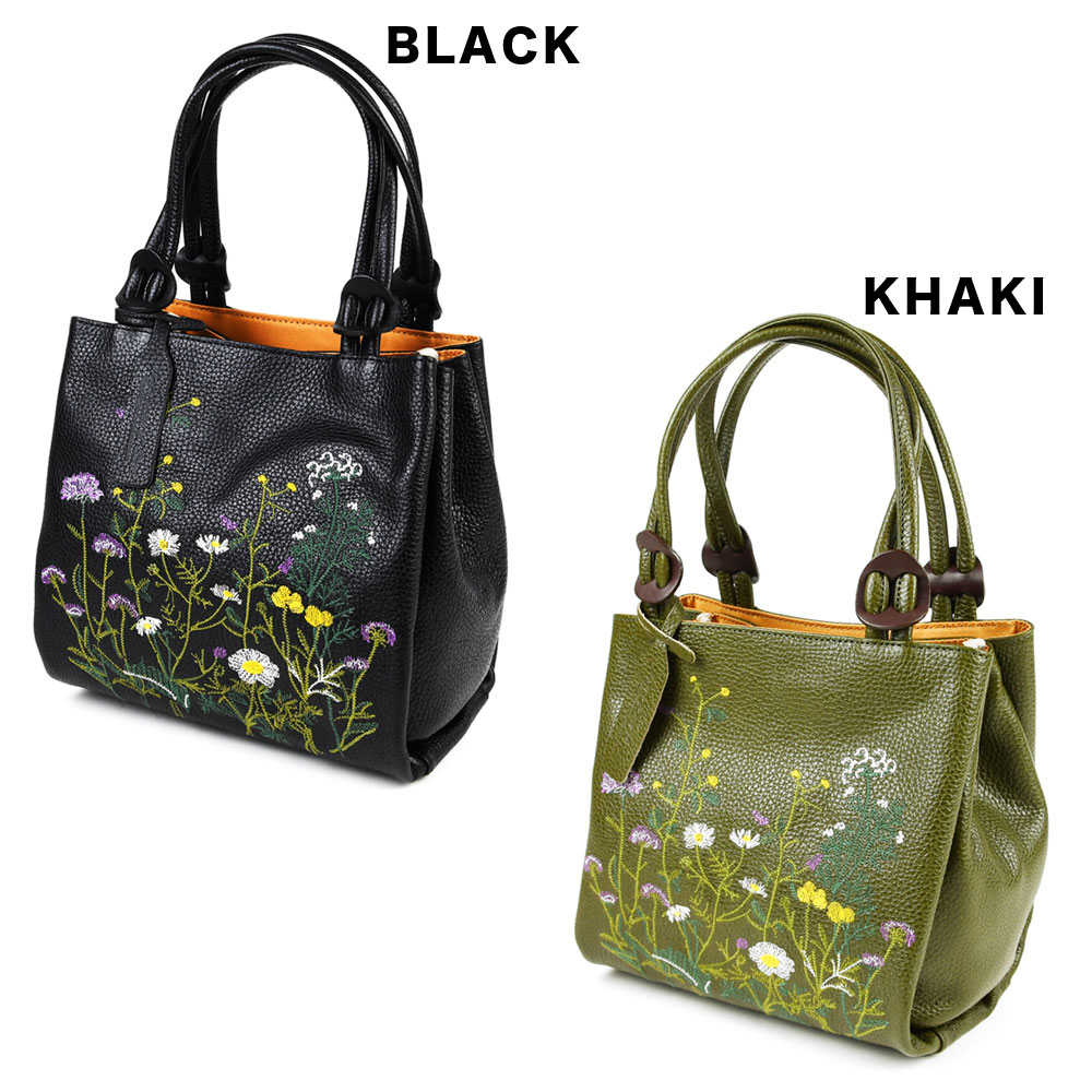 ハンドバッグ A5サイズ 花柄 日本製 レディース innocentSac