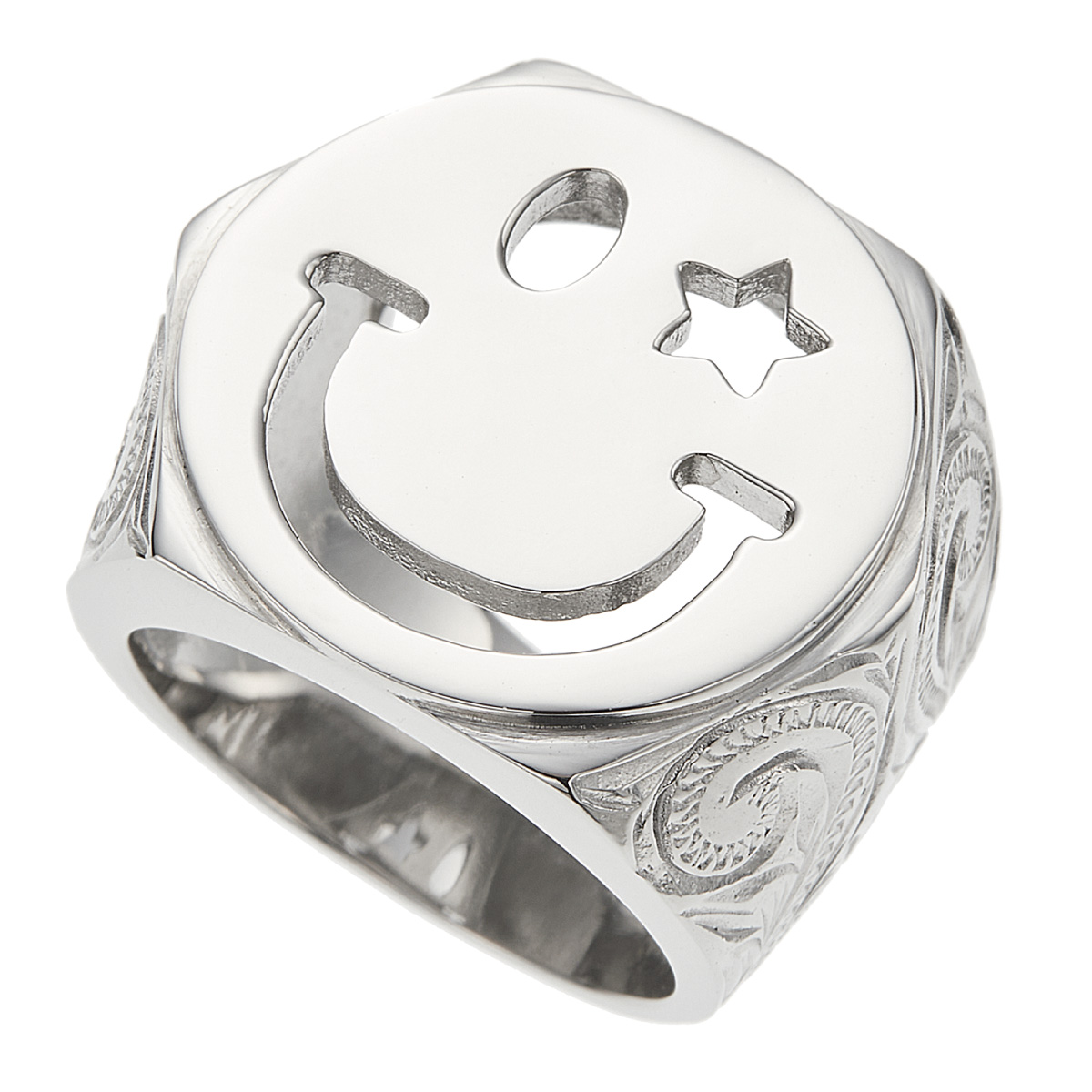 リング レディース メンズ サージカルステンレス316L製 ハワイアン