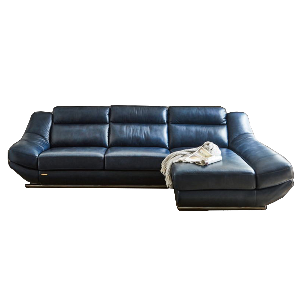 開梱設置付 イタリアンレザー イタリア製本革 カウチソファー 高級