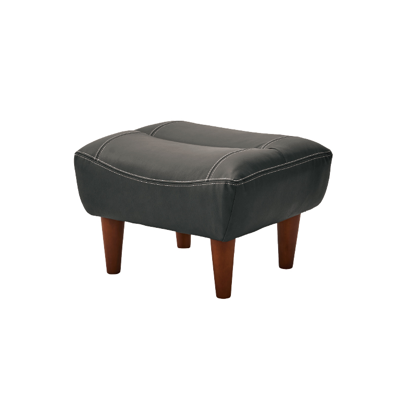 関家具 ソファ レザー おしゃれ オットマン スツール コンパクト 木脚