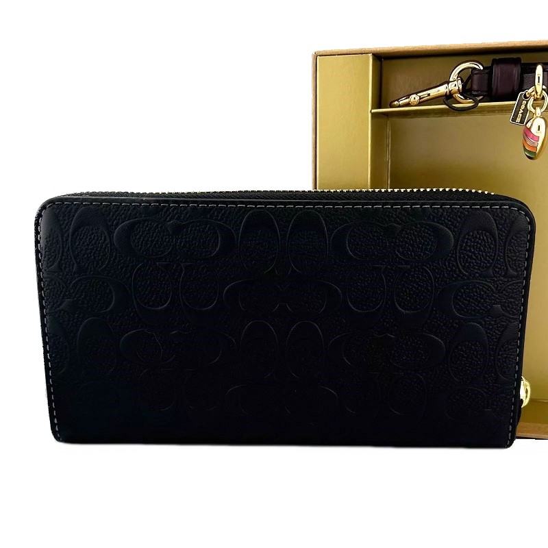 COACH（コーチ） 長財布 レディース メンズ 新作セール CF464 黒