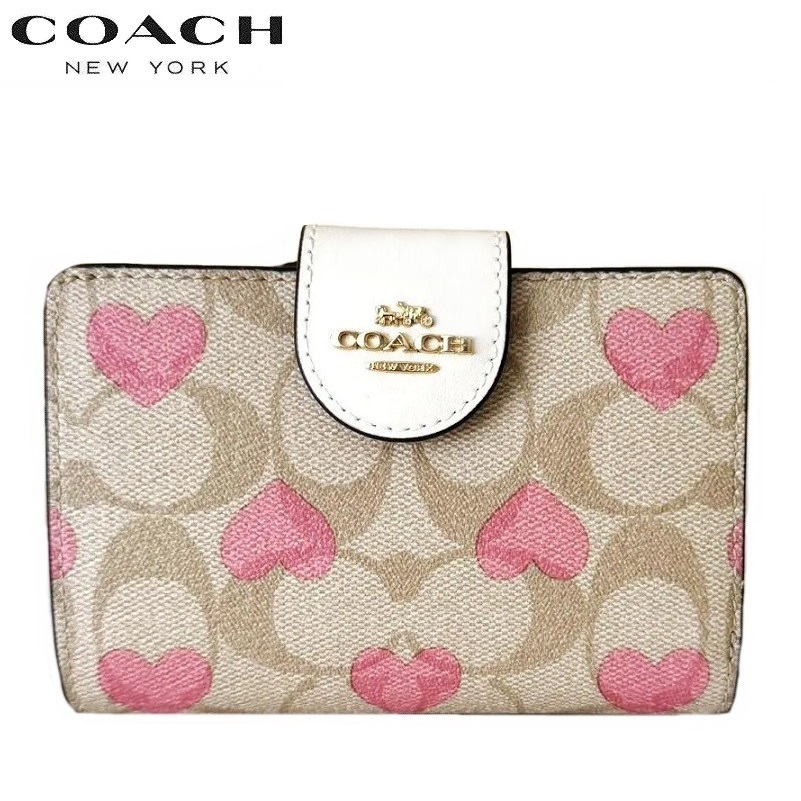 COACH（コーチ） 新作セール CQ146 二つ折り財布 ファクトリー 2024