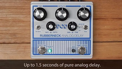 DOD Rubberneck ラバーネック ディレイ エフェクター エフェクター