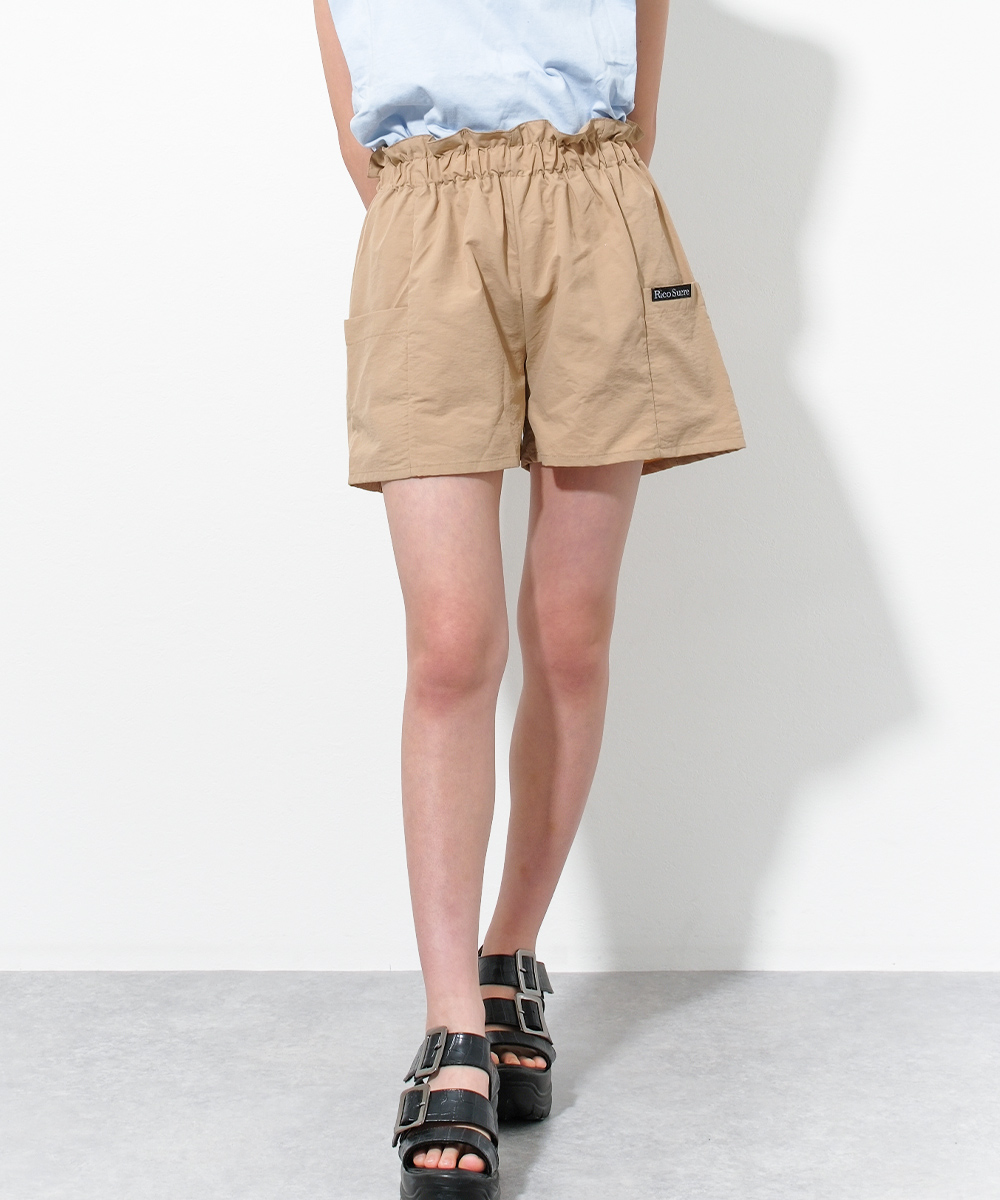 RiCO SUCRE（リコシュクレ） 子供服 女の子 ウエストフリル ナイロン