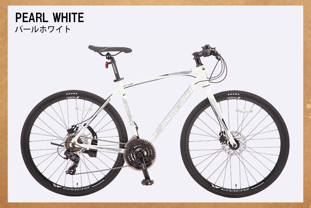 21Technology クロスバイク 700C×25C シマノ21段変速 SHIMANO ディスク