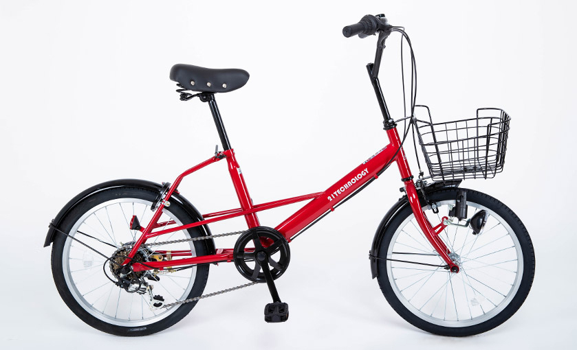 21Technology 緊急値下げ中 自転車 20インチ シマノ製6段変速 カゴ付き