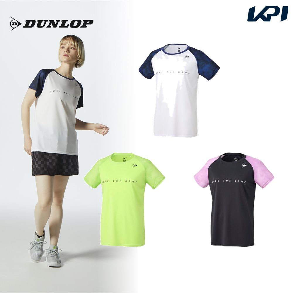 DUNLOP（ダンロップ） テニスウェア レディース Tシャツ DAL-8421W