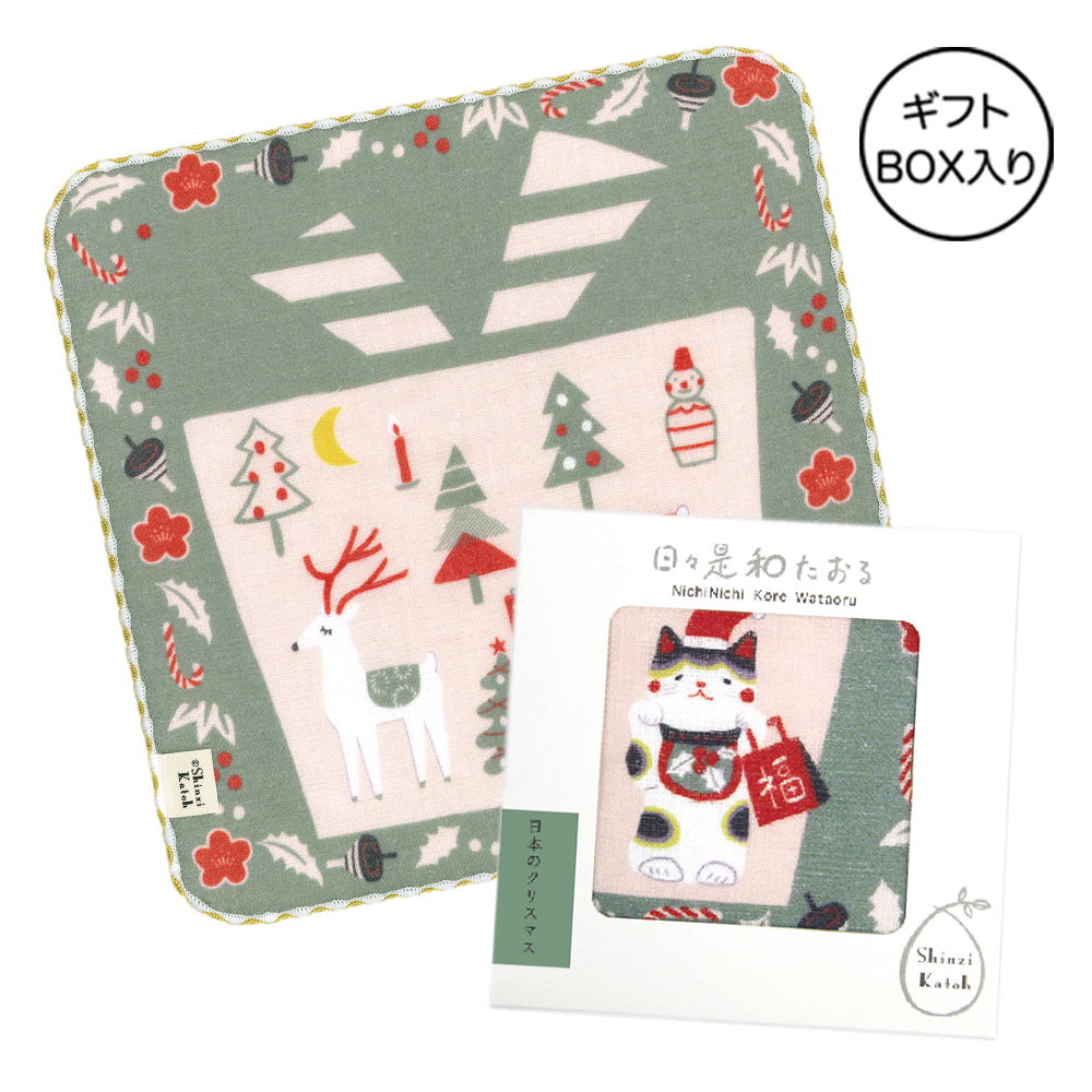 タオル ハンカチ プレゼント ギフト レディース 日本製 箱入り 和柄