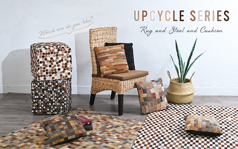 ラグ カーペット 140×200cm レザー 毛皮 モロッコ ボヘミアン カラフル