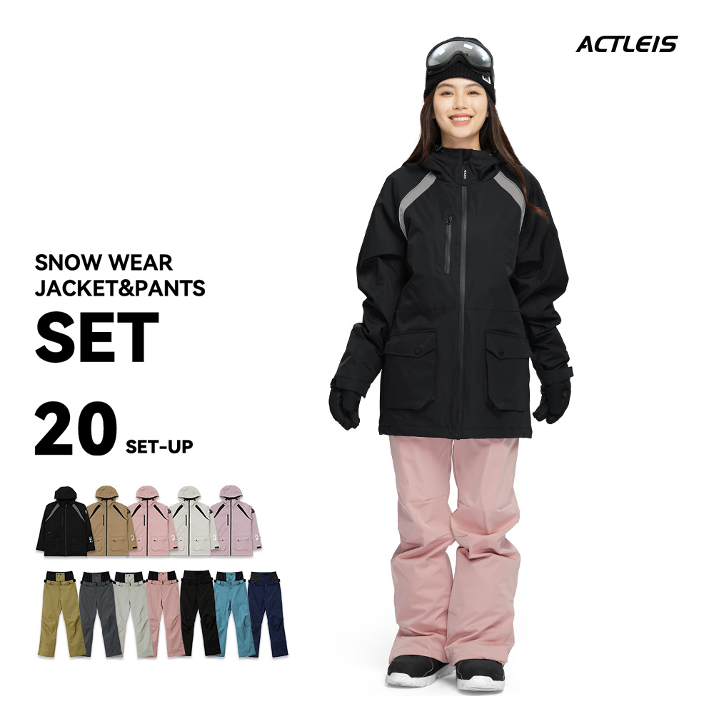 ACTLEIS（アクレイス） スキーウェア スノーボードウェア レディース